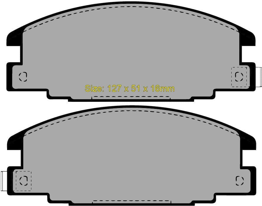 Protex Ultra 4WD Heavy Duty Brake Pads DB1116