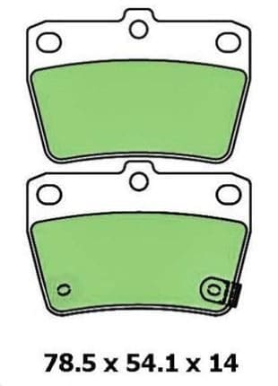 Protex Ultra Ceramic Plus Brake Pads DB1680