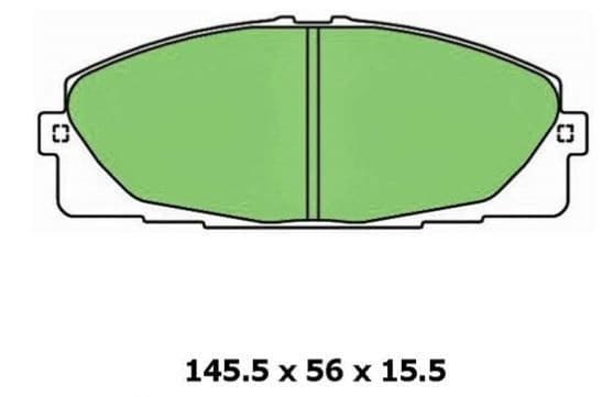 Protex Ultra Ceramic Plus Brake Pads DB1772