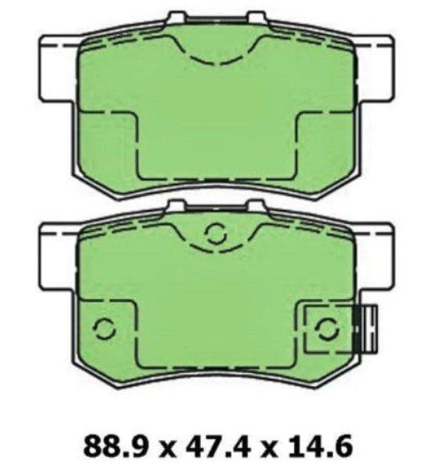 Protex Ultra Ceramic Plus Brake Pads DB1142 Protex Ultra Ceramic Plus Brake Pads DB1142