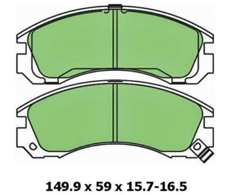 Protex Ultra Ceramic Standard Brake Pads DB1223 Protex Ultra Ceramic Standard Brake Pads DB1223