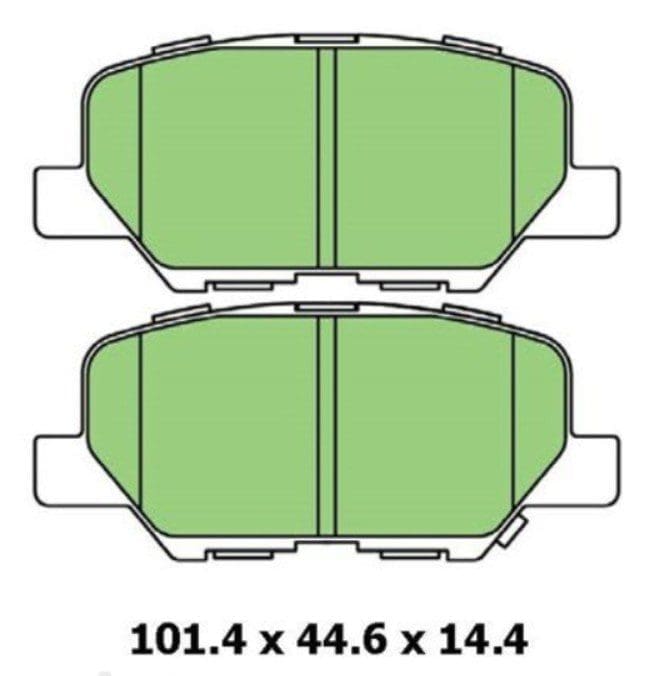 Protex Ultra Ceramic Standard Brake Pads DB3190