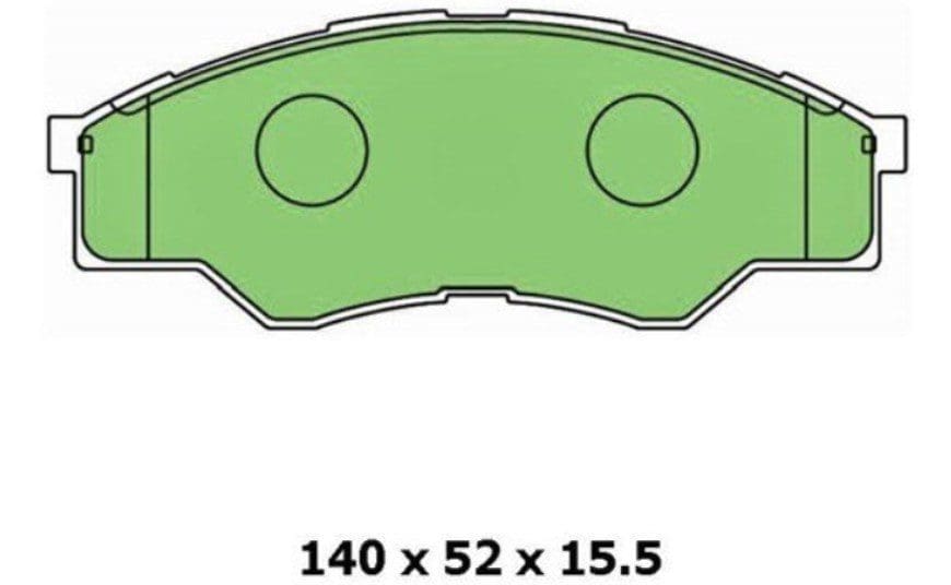Protex Ultra Ceramic Standard Brake Pads DB1741