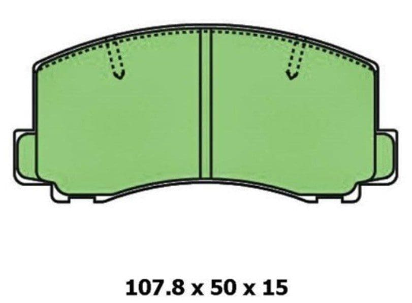 Protex Ultra Ceramic Standard Brake Pads DB1103