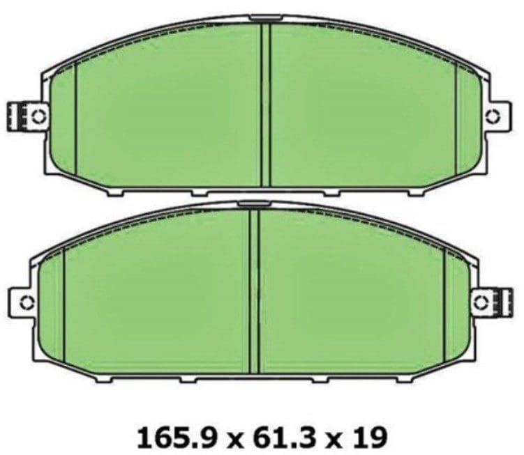 Protex Ultra Ceramic Standard Brake Pads DB1361 Protex Ultra Ceramic Standard Brake Pads DB1361