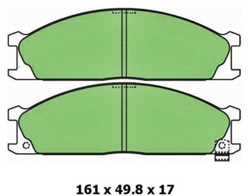 Protex Ultra Ceramic Standard Brake Pads DB438
