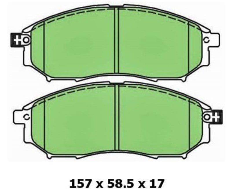 Protex Ultra Ceramic Standard Brake Pads DB3158