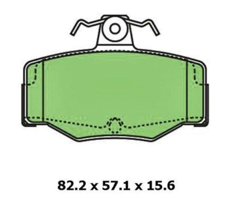 Protex Ultra Ceramic Standard Brake Pads DB1718