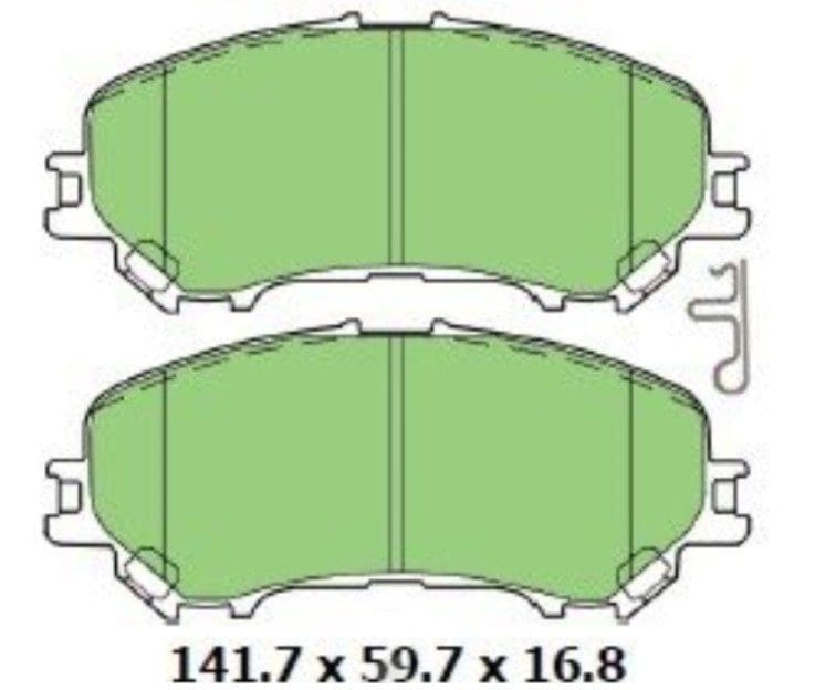 Protex Ultra Ceramic Standard Brake Pads DB3213