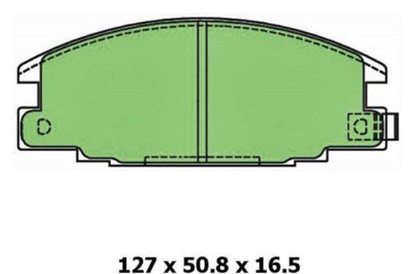 Protex Ultra Ceramic Standard Brake Pads DB1116