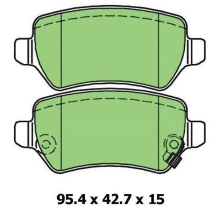 Protex Ultra Ceramic Standard Brake Pads DB1511
