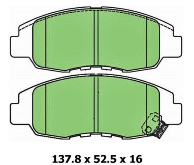 Protex Ultra Ceramic Standard Brake Pads DB1391