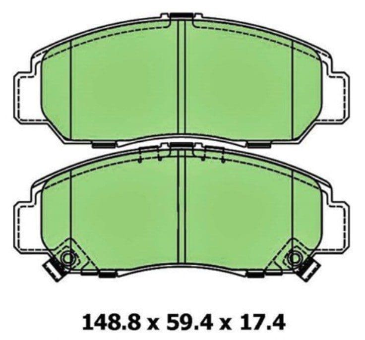 Protex Ultra Ceramic Standard Brake Pads DB1515 Protex Ultra Ceramic Standard Brake Pads DB1515