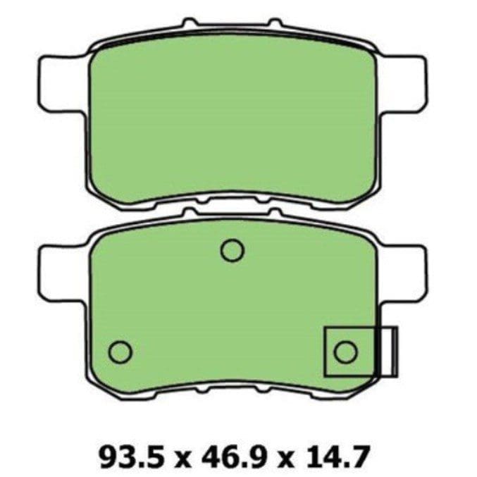 Protex Ultra Ceramic Standard Brake Pads DB1953 Protex Ultra Ceramic Standard Brake Pads DB1953