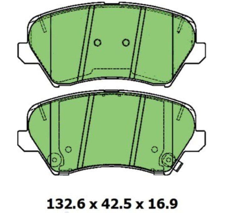 Protex Ultra Ceramic Standard Brake Pads DB3293