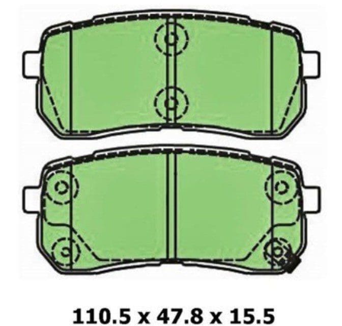 Protex Ultra Ceramic Standard Brake Pads DB1957