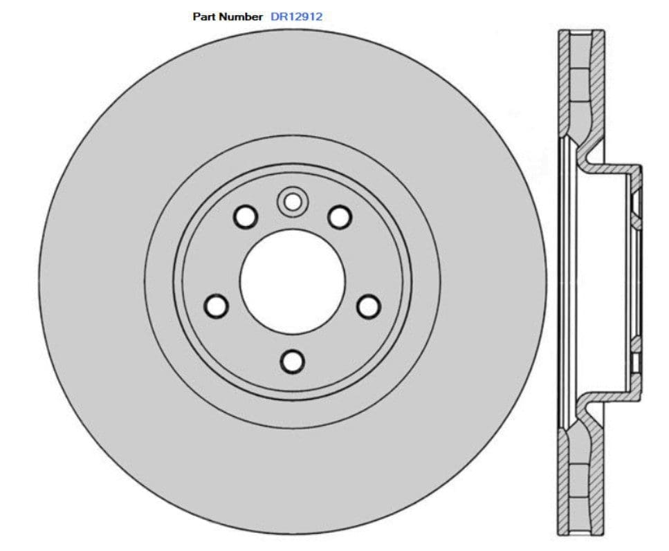 Protex DR12912 Ultra Standard Brake Rotors (380 mm) Protex DR12912 Ultra Standard Brake Rotors (380 mm)