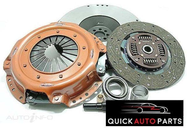 Heavy Duty Clutch inc Solid Mass Flywheel for Nissan Navara D40 4.0L Petrol
