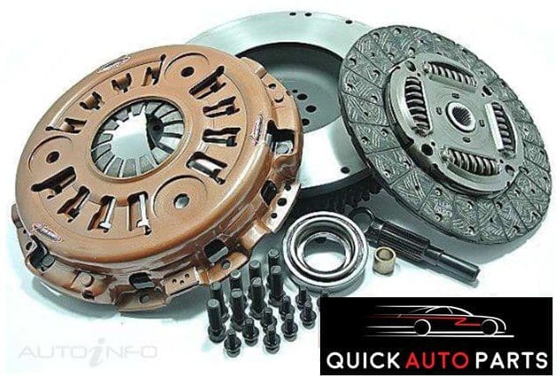 Heavy Duty Clutch inc Solid Mass Flywheel for Nissan Navara D40 2.5L Diesel